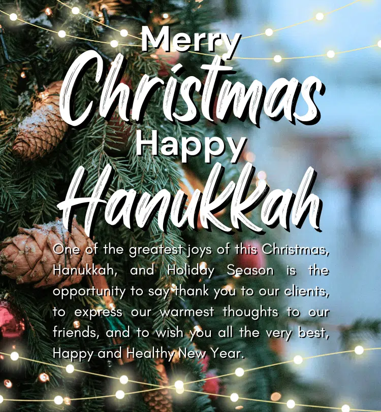 Merry Christmas, Happy Hanukkah & a Wonderful Holiday Season from Avant® Advisory Group