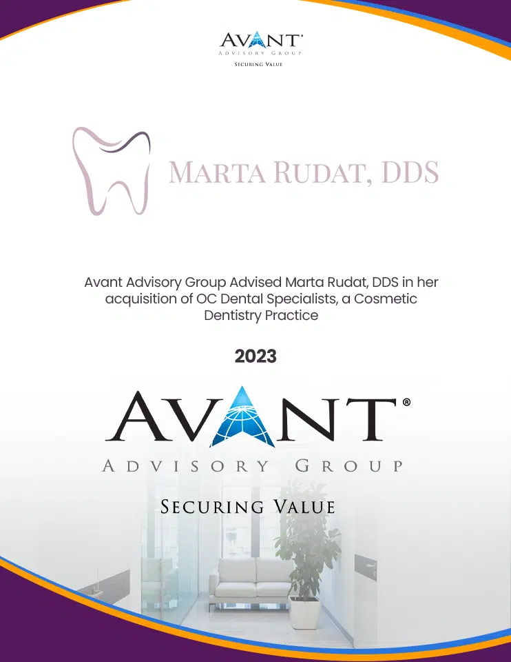 Avant® Advisory Group Advised Marta Rudat, DDS
